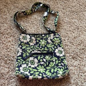 Floral Quilted Shoulder Bag